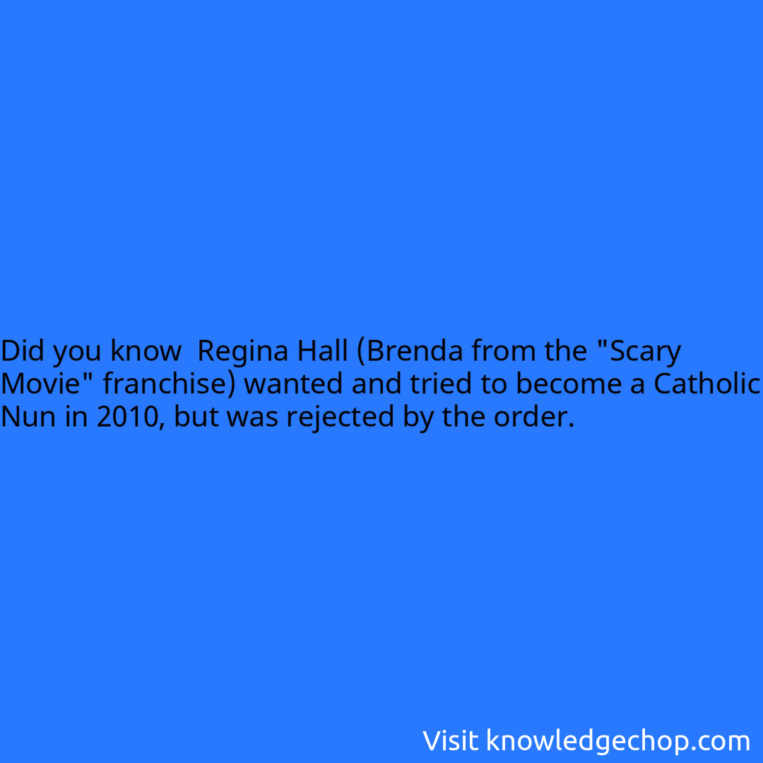  Regina Hall (Brenda from the 