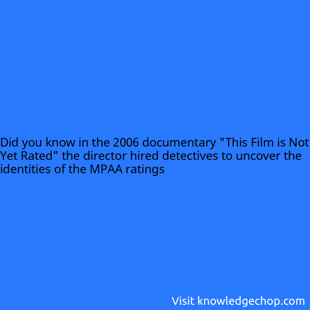 in the 2006 documentary 