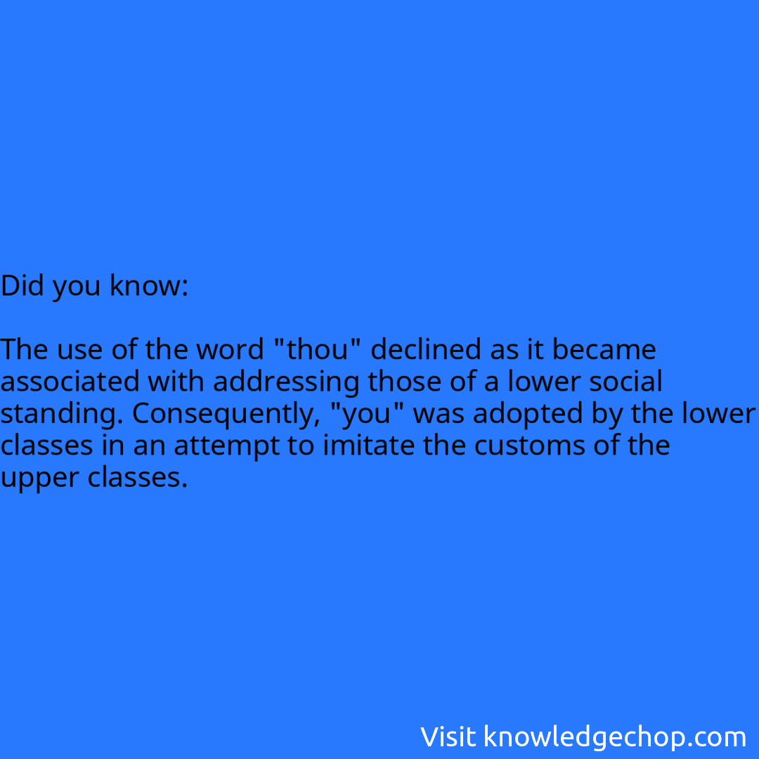   The use of the word 