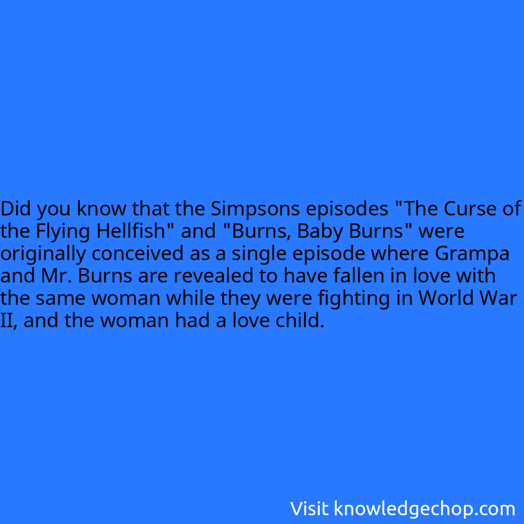 that the Simpsons episodes 